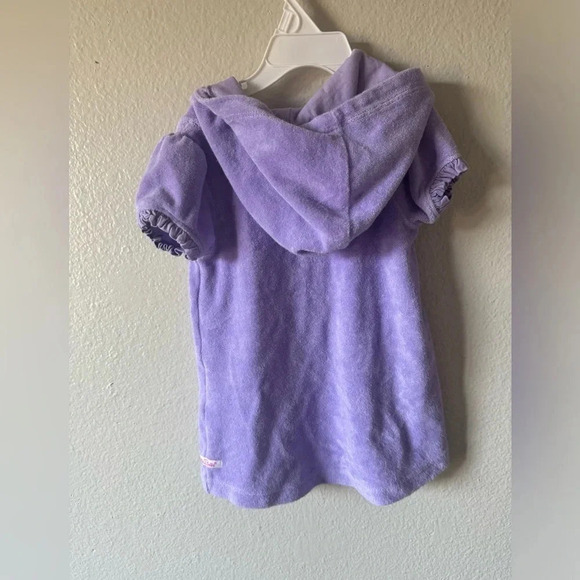 RuffleButts Terry Full-Zip Cover Up - Picture 3 of 5